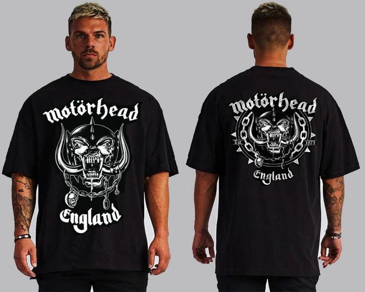 MOTOR HEAD ENGLAND FRONT AND BACK PRINT HARD ROCK Men s SIZES M