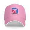 New Cessna Logo Cap Fashion Casual Baseball Caps Adjustable Hat Hip Hop Summer Unisex Baseball Hats Customizable Polychromatic