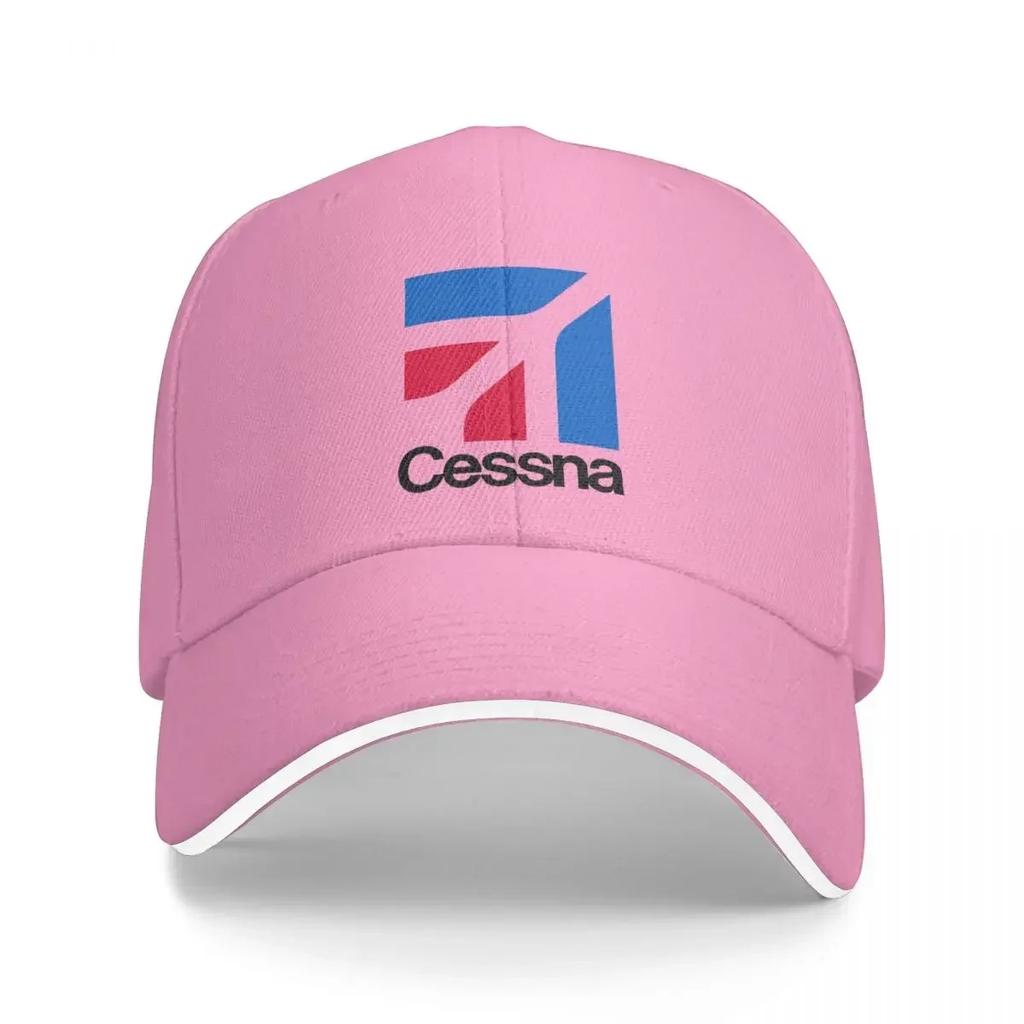 New Cessna Logo Cap Fashion Casual Baseball Caps Adjustable Hat Hip Hop Summer Unisex Baseball Hats Customizable Polychromatic