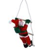 Santa Claus Climbing Ladder Ornaments Xmas Tree Santa Claus Climbing Ladder Rope Hanging Pendant Merry Christmas Decoration