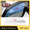 2026 Hot Car Sticker 2Pcs Car Decoraion Side Rear View Mirror Rain Eyebrow Visor Protector Sticker for Kia Sportage 3 Rio K2 Cee