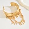 Light Luxury Tassel Open Bangles Niche Creative Design Sense Arm Bracelet Personality Hand Jewelry