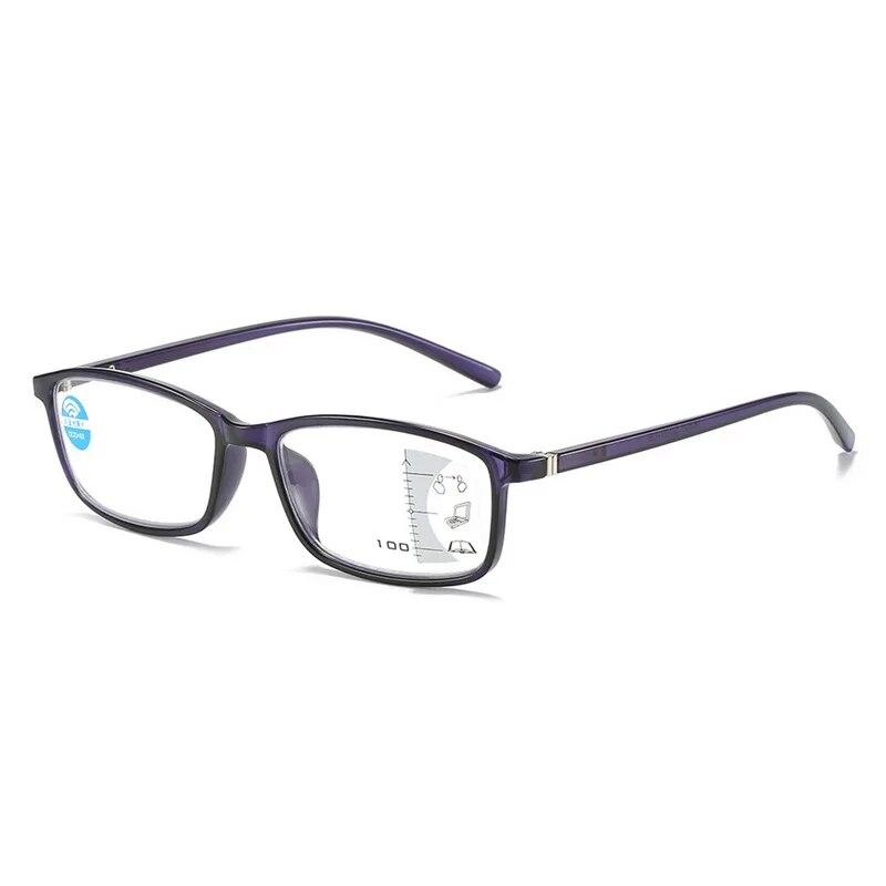 Progressive Multi Focus Reading Glasses Anti Blue Light Near Far Presbyopia Eyeglasses for Men Women 1 0 4 0