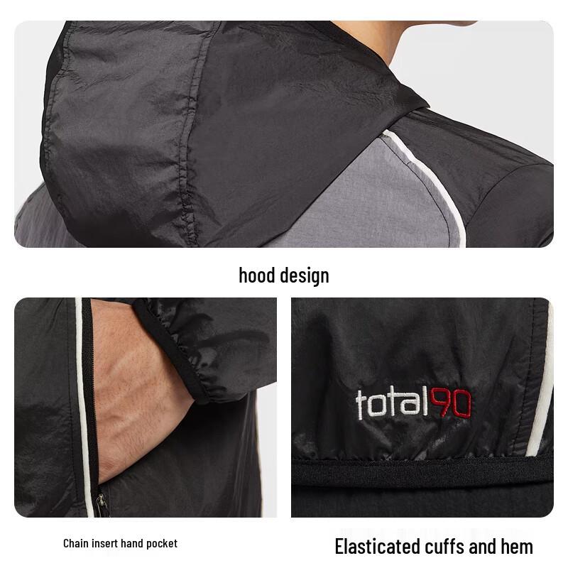Nike Men's Retro Football Water-Repellent Hooded Jacket