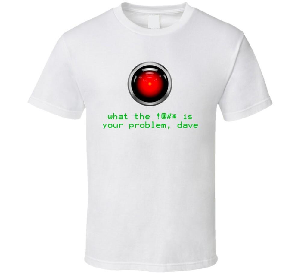 Computer Hal Problem Tech Funny T Shirt Unisex T-Shirt L