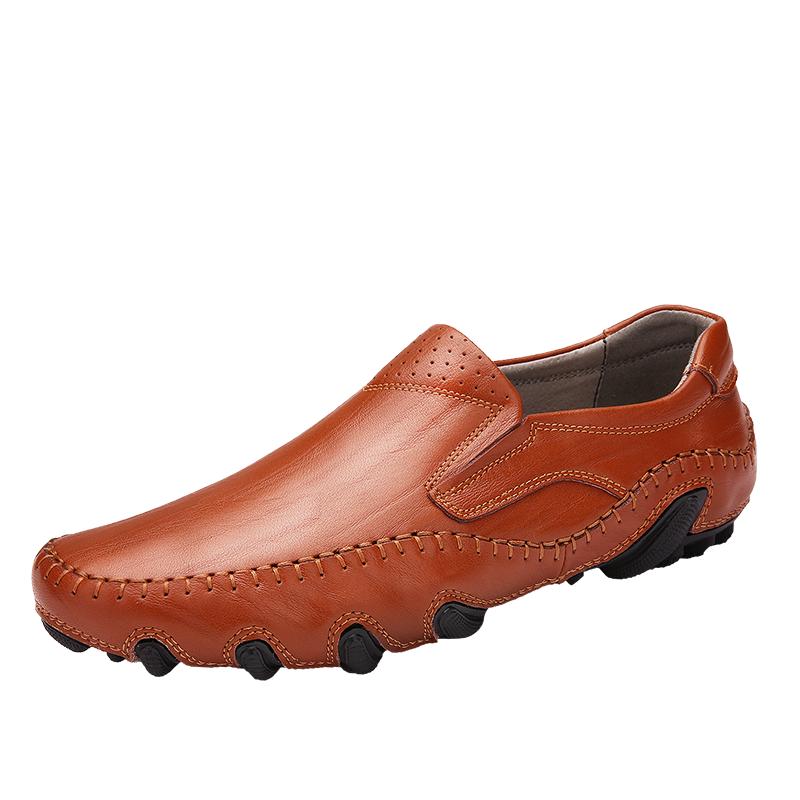 

Модные роскошные новые мокасины из дышащей кожи с выемками, мужская обувь, мокасины, обувь для вождения, модные мужские туфли в британском стиле 46