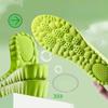 1Pair Height Increase Insoles Breathable Anti-Odor Insole Shock Absorbing Shoe Sole Soft Comfortable Sports Insole Air Insole