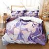 Cool Naval Anime Azur Lane All Ship Girls Character Print Duvet Cover + 2 Pillowcases Soft Microfiber Gamer Room Bedding Home Te