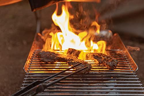 [Amazon.co.jp Exclusive] NANGOGEAR (Nanko Camping Gear) Heavy Duty Grill for Fire Grills, Stainless Steel Wire Mesh, 33.5cm, 11344(W12)