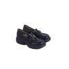 No Foot Grinding~ Thick-soled Deep-mouth Small Leather Shoes for Women, Spring 2025 Cowhide Camellia Loafers, Velvet Single Shoes for Women