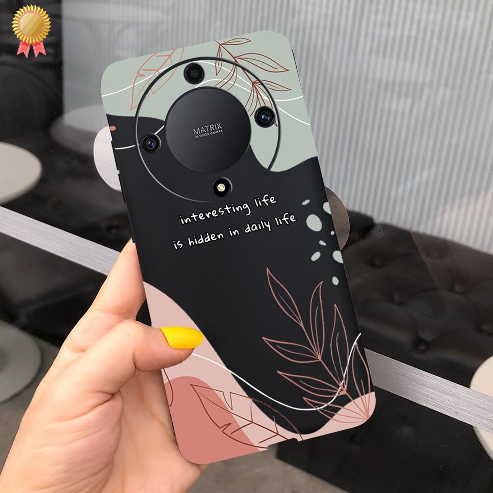 Luxury Case For Honor X9a Soft TPU Capa COOL New Cute Animal Painted Back Coque For Honor X9a X8A X7A 9XA 8XA 7XA  Bumper Bags