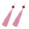 Hooked Long Tassel Earrings Women Bohemian Style Dangle Earring 12cm