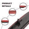 Direct Fit High Mount Stop Light Replacement with ABS Housing High Visibility 3rd Brake Light Assembly for Vehicle Clio