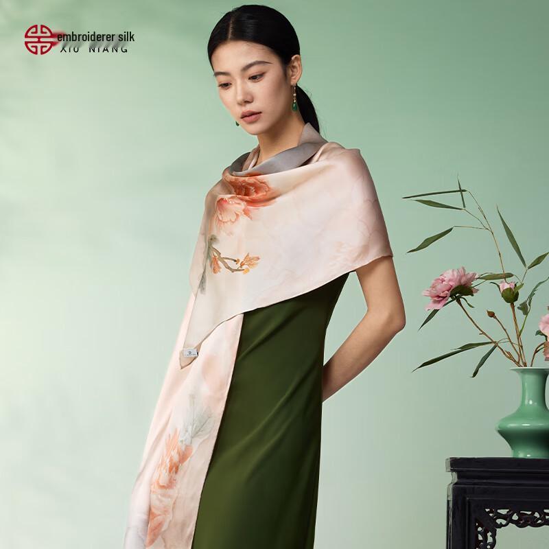 Elegant Mulberry Silk Scarf Shawl Gift Set
