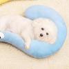 Pet Little Pillow U-Shaped Neck Protector Sleeping Pillow Deep Sleep Puppy Kitten Moon Pillow Soft Fluffy Pillow Pet Supplies