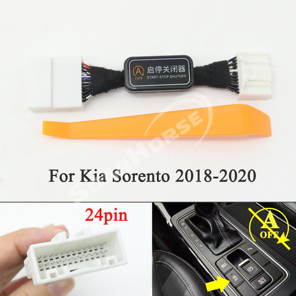 

LHD Car Smart Auto Canceller Automatic Stop Start Engine System Eliminator Closer Cable Plug For Kia Sorento 2015-2024 For 18-20
