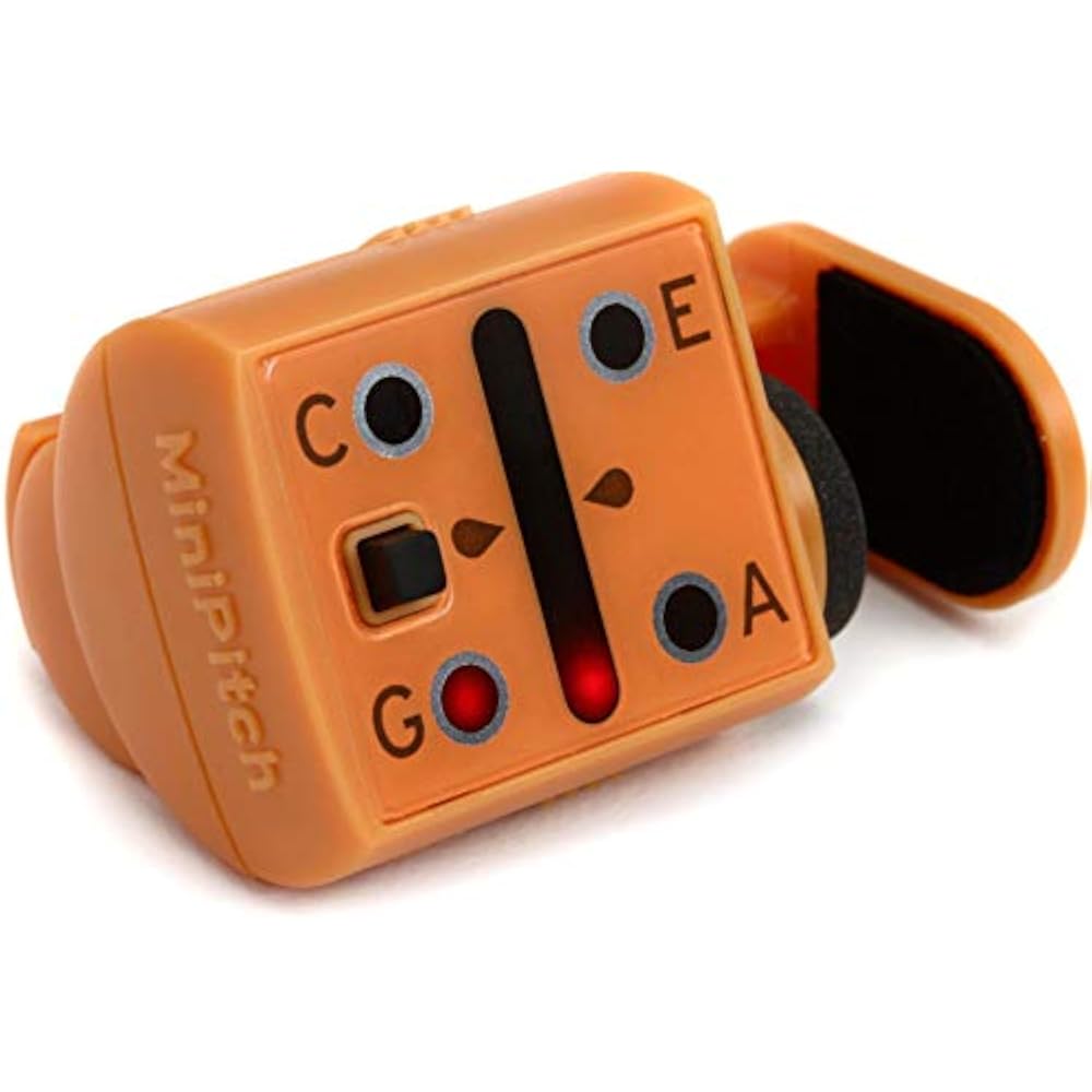 KORG (KORG) Compact Ukulele Tuner Sunset Orange MiniPitch-OR