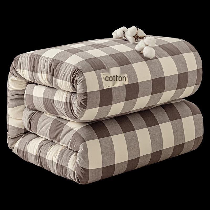 

MUJI Стеганое одеяло из хлопка, можно стирать 180x220cm 5.5 jin