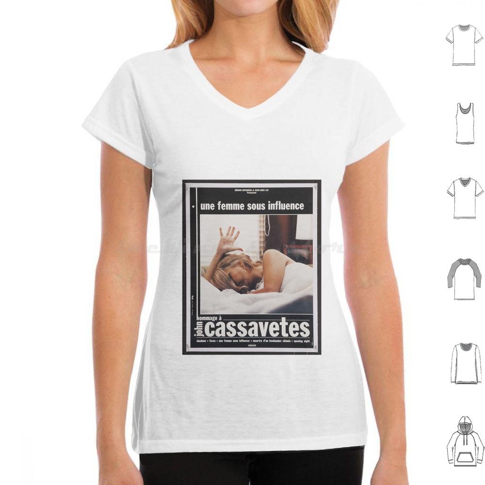 

A Woman Under The Influence John Cassavetes Poster T Shirt Big Size 100 Cotton Gena Rowlands John Cassavetes A Woman Under The 4XL
