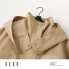 ELLE Women's Mid-length Hooded Duck Down Jacket