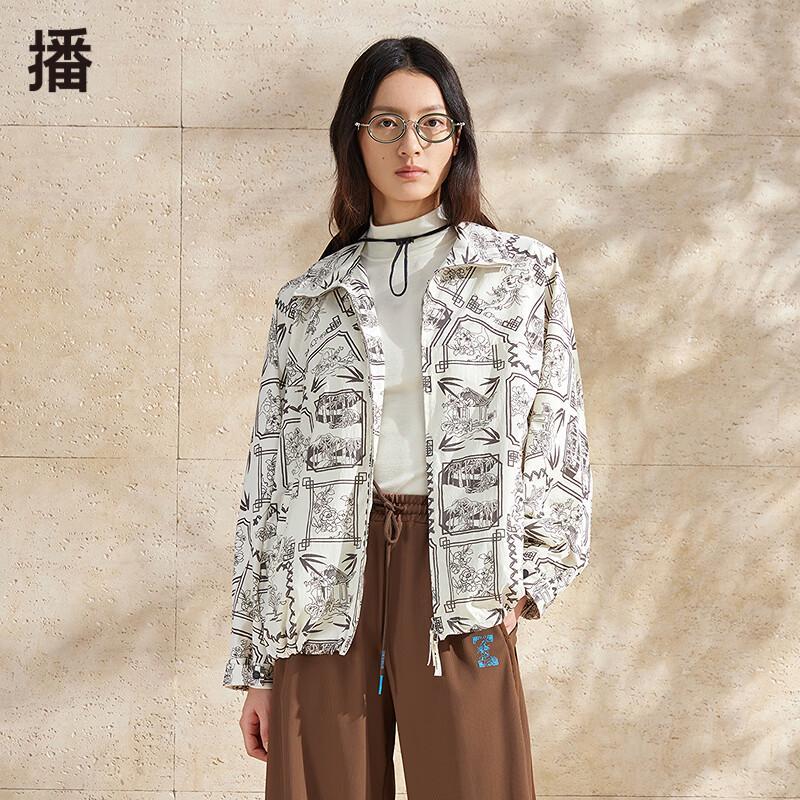 

Bo Women s National Style Printed Short Jacket M