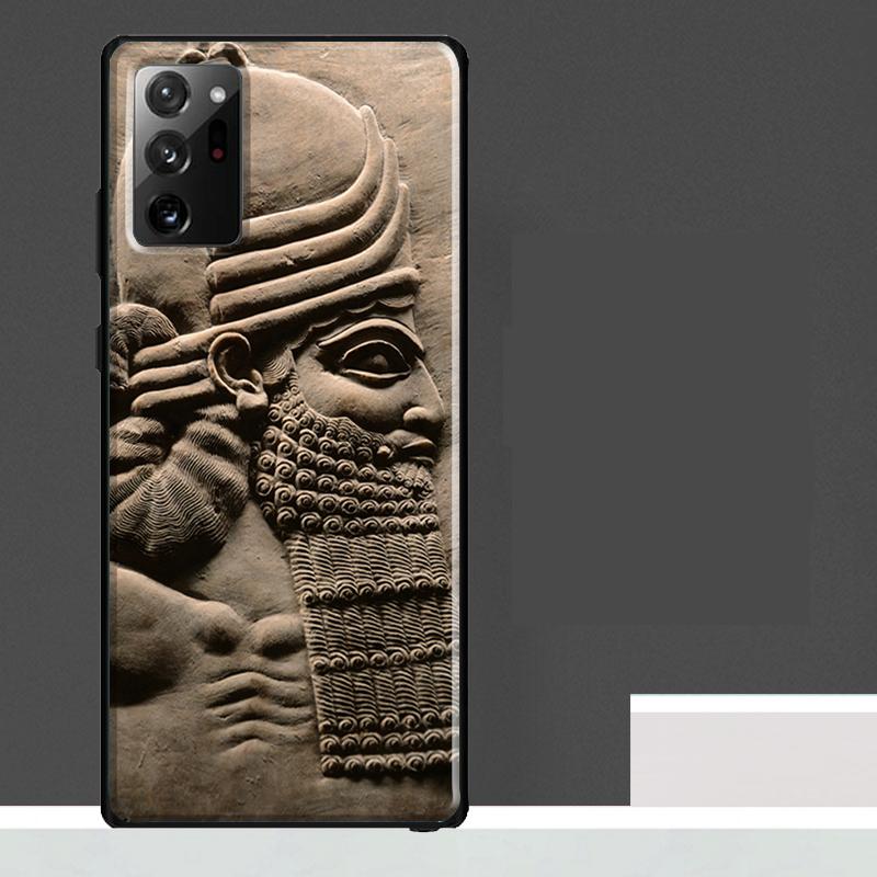

Assyrian Lamassu Winged Bull Case For Samsung Galaxy S25 S24 S23 Ultra S9 S10 S20 S21 S22 Plus S23 FE S25 FE Phone Cover Galaxy S23 Plus