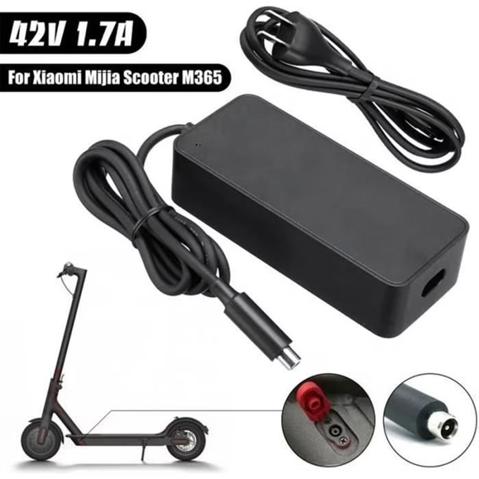 

Зарядный штекер 42В 17А Адаптер батареи Электросамокат M365 One Size