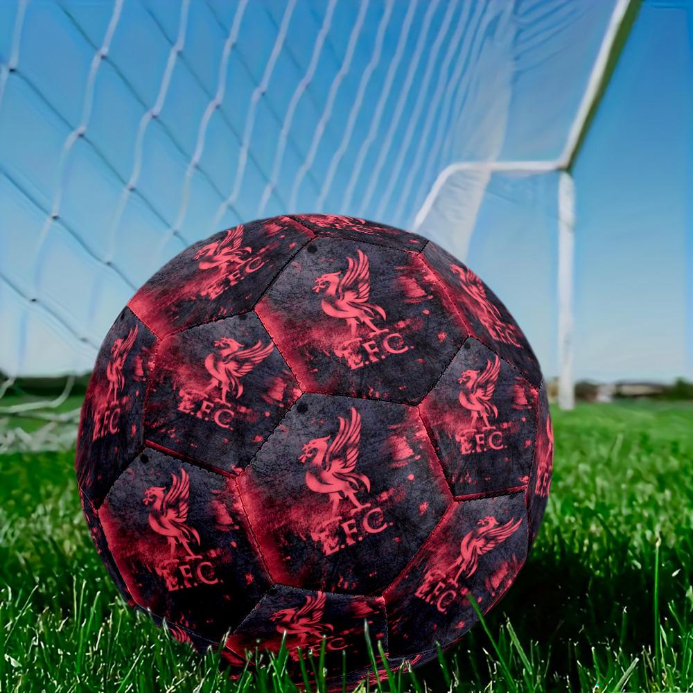 Liverpool Size 5 Soccer Ball Machine Sewn Indoor Outdoor Universal Football Perfect Commemorative Gift for Soccer Lovers