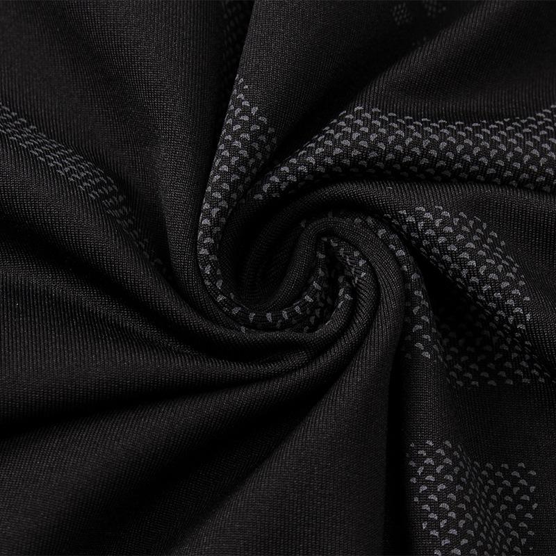 Men's Long Sleeve Sci-fi Fitness Wear: Quick-dry, Tight-fit, High-Elastic Autumn/Winter Running & Training Top