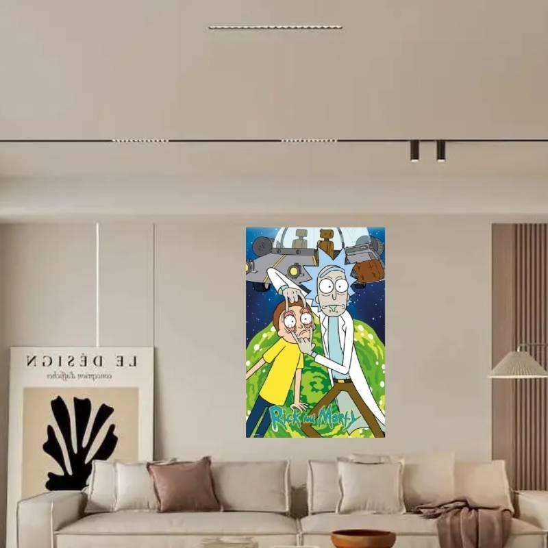 High-quality Pp Adhesive Anime Poster With Modern Decorative Art For Living Room