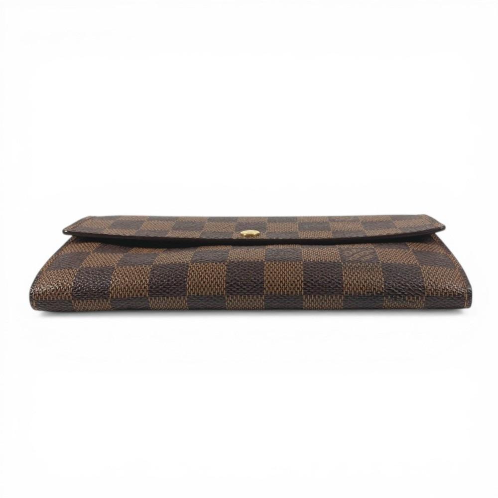 Louis Vuitton N61734 Damier Portefeuille Sarah long wallet bifold Long Wallet