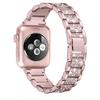 Diamant Bling Armband für Apple Watch Armband 40mm 45mm 44mm 41mm 42mm 38mm Metallarmband für IWatch Serie 8 7 SE 6 5 4 Damen Armband
