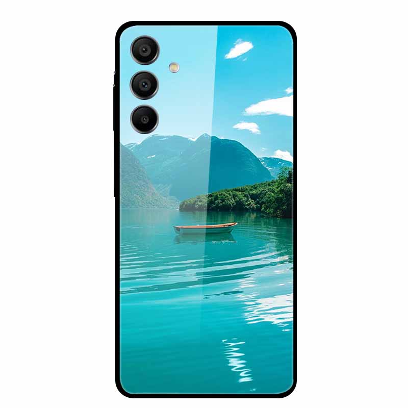 For Samsung A16 5G Case Back Hard New Cover for Samsung Galaxy A 16 SM-A166B Tempered Glass Case Funda Cool Designed Girls Capa