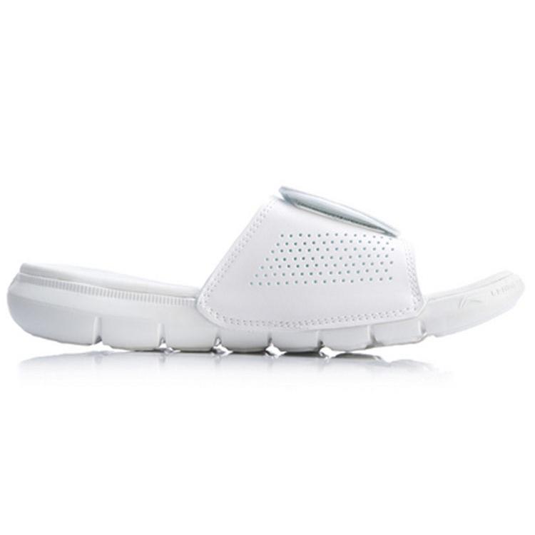 New LiNing Slide Slippers Men's Black White ABTP001-2