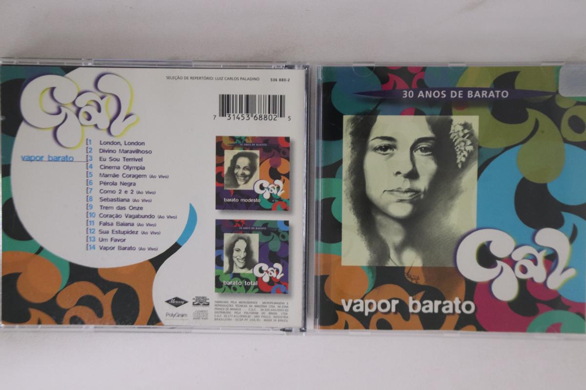 

CD GAL COSTA - 30 Anos De Barato - Vapor Barato 5368802 POLYGRAM Brazil Latin Used