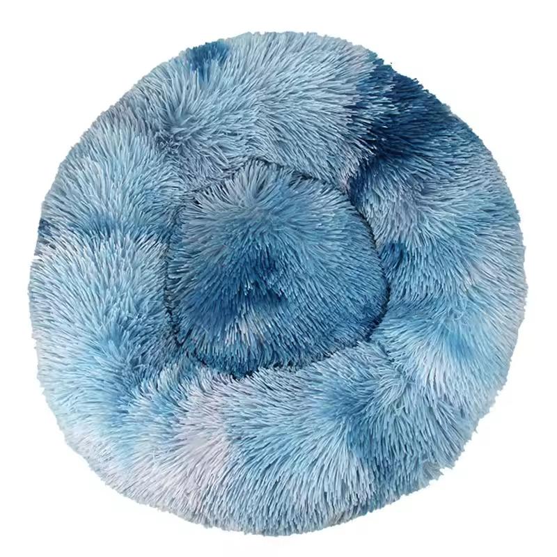 2021 Custom Modern Portable Cat & Dog Bed Indoor Eco-Friendly Fluffy Plush Soft Solid Pattern Camping Small Sizes