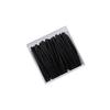 50-Piece Black Hair Ties, High Elasticity Rubber Bands for Ponytails