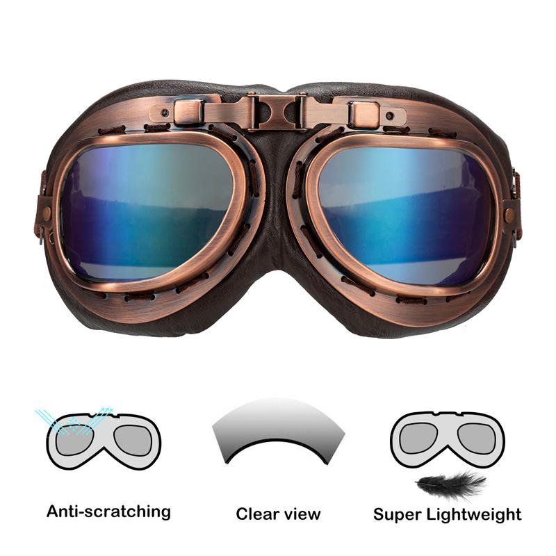 Motorrad Wintersport Reitbrille Schneemobil Motocross Rennbrille Staubdicht Anti-UV Brillen Dirt Bike Teile