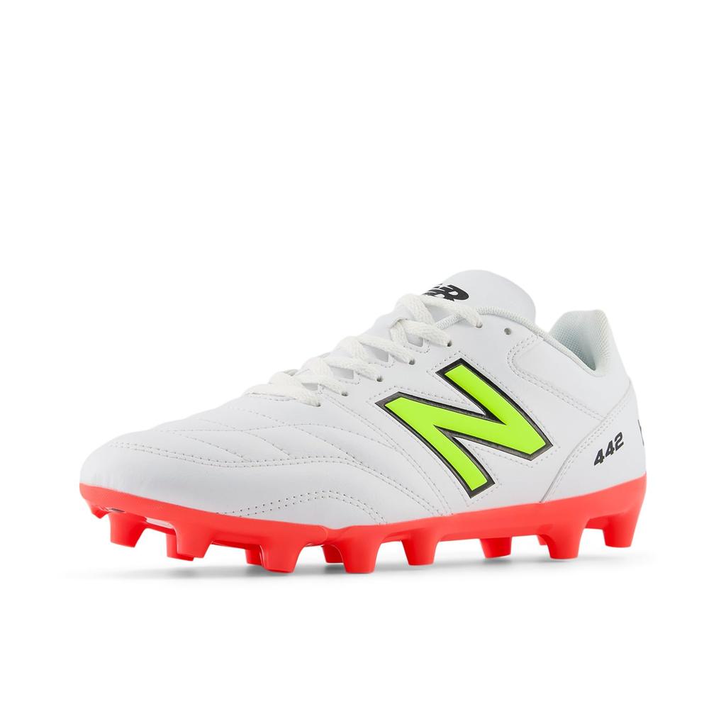 New Balance 442 ACADEMY HG MS43H Men's Soccer Cleats, IB2 (WHITE), Size 27.5 Cm, 2E