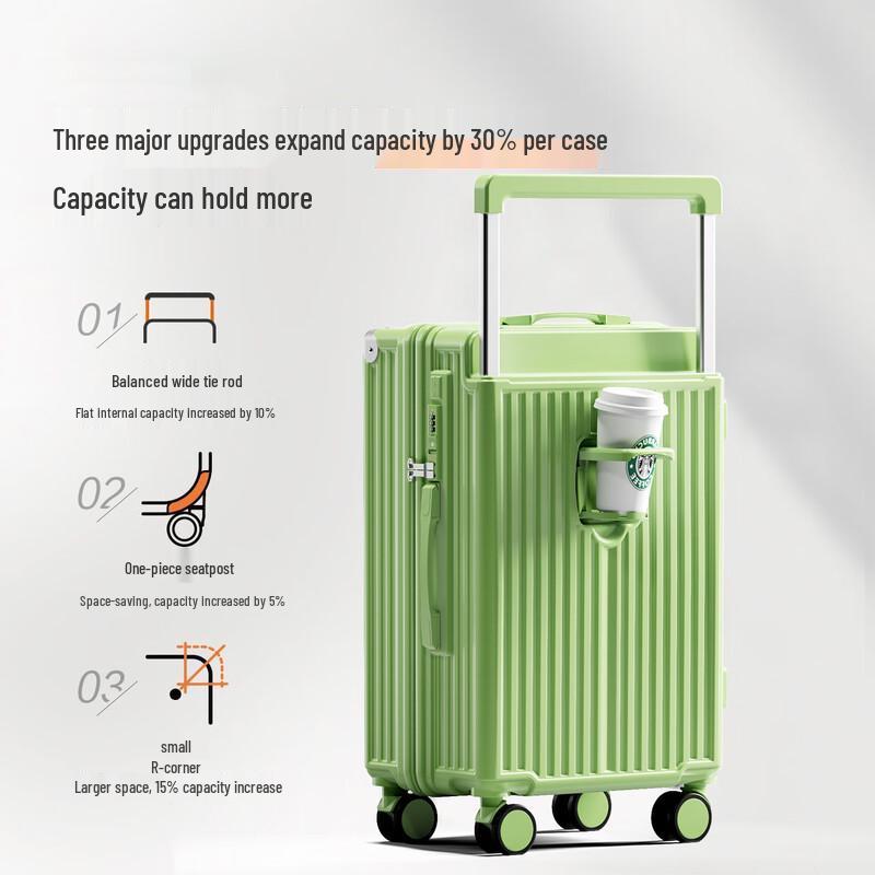 Durable Carry-On Travel Suitcase 24-inch