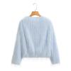 New European and American style fashionable versatile fringe embellishment jacket 8376857