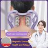 12 Magnetic Cervical Massager Neck Booster Hand-Held Physiotherapy Massage Roller Relax Muscles and Tendons Lengthen Leg Lines