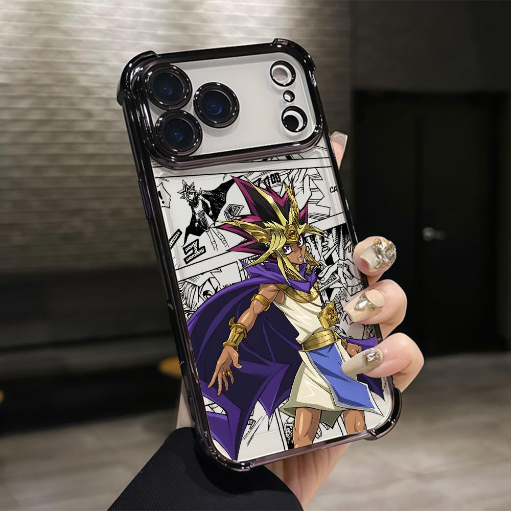 

Duels Monsters Yu-Gi-Oh! Phone Case for iPhone 17 Air 16 15 14 Plus 13 12 11 Pro Max X Xs XR 8 e Anti-drop Transparent Cover iPhone 15