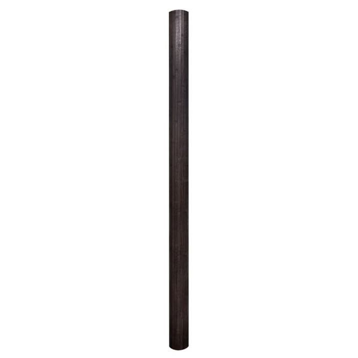 VidaXL Room Divider Bamboo Dark Brown 250 X 165 Cm 241669