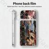 Red Rose Flowers For iPhone 17 pro Max /17 pro Full Cover Decal Skin Wrap 3D Colorful Rear Protective Sticker Film