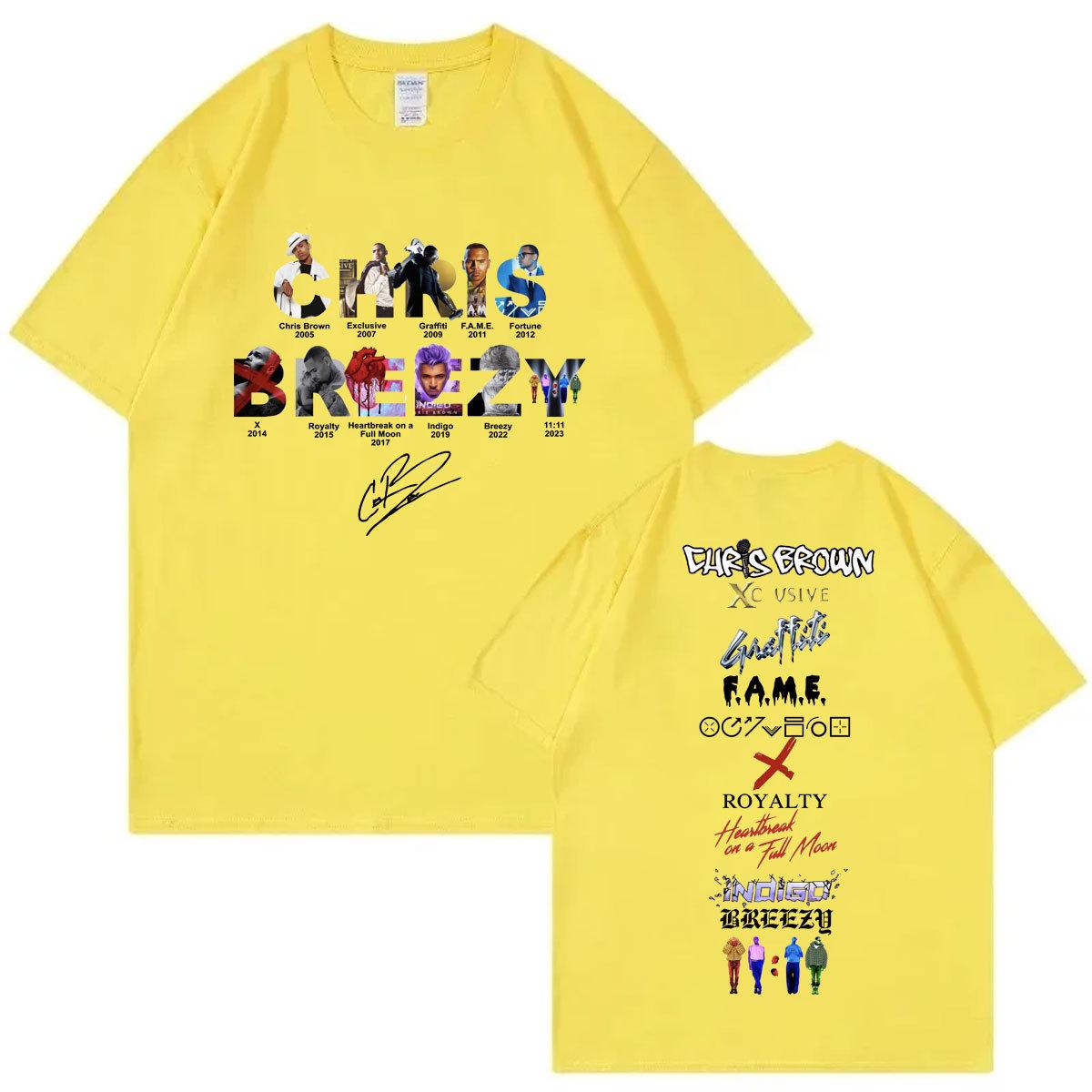 

Hip Hop Artist Album Printed Short Sleeve Retro T-Shirt Fashion Casual Loose T-Shirt Sport Trend Streetwear Crew Neck Top Unisex 4XL