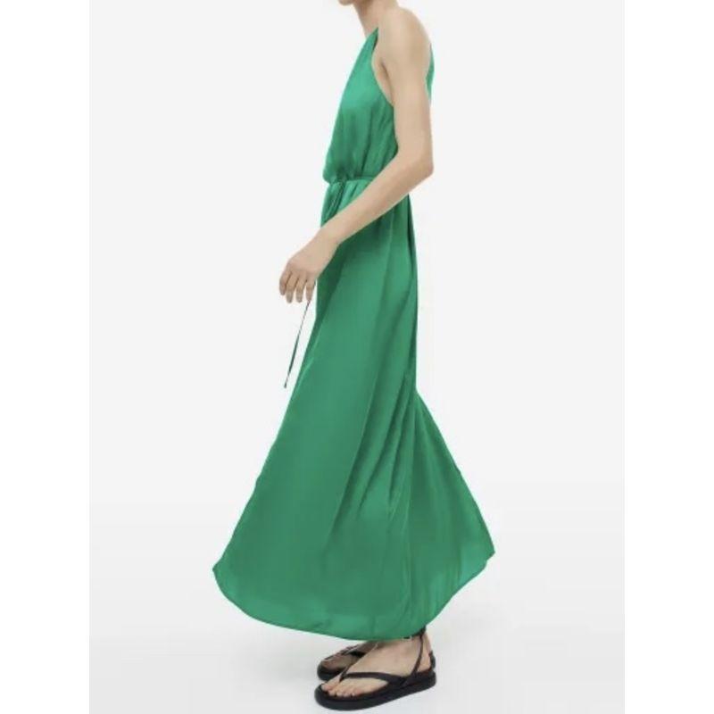 Export Single Sling High Quality Smooth Fabric Large Swing Graceful and Fashionable Elegance Stylish Minimalist Loose Dress Women