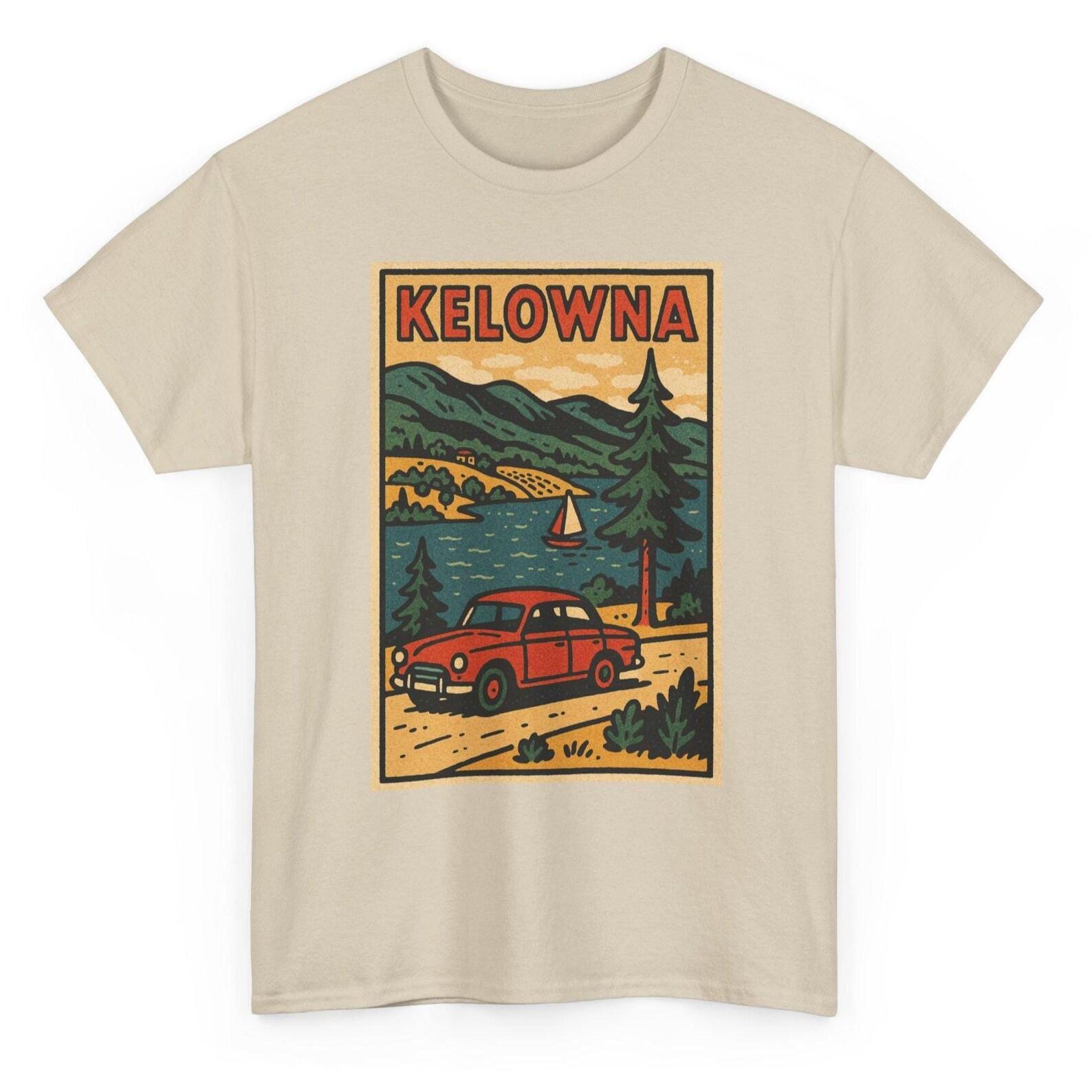 Kelowna T-Shirt Unisex: Retro Canada Tee XL