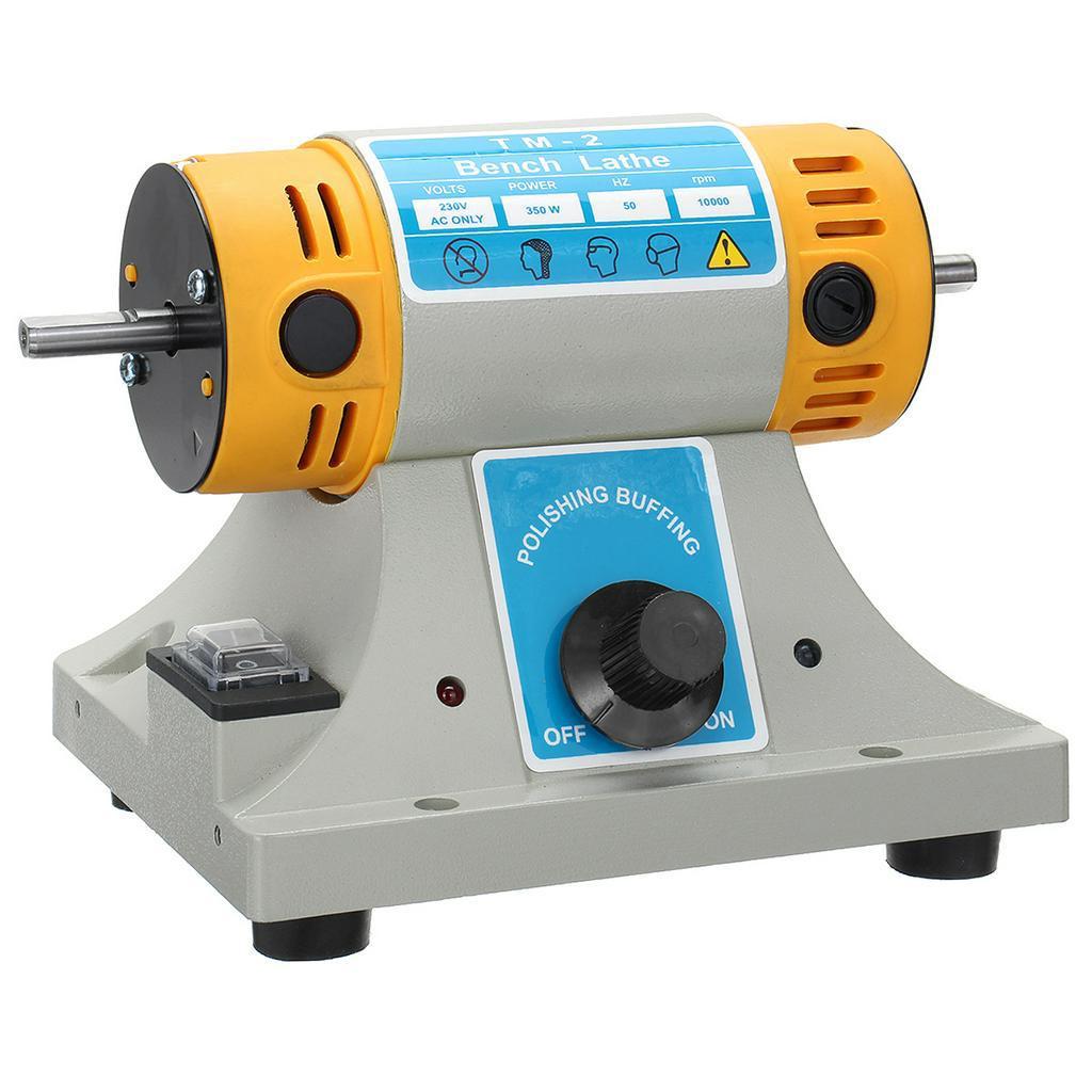 220V Polisher for Bench Grinder Polishing Adjustable Speed Polishing For Woodworking Machine Motor Tool Lathe Grinder Set 350W