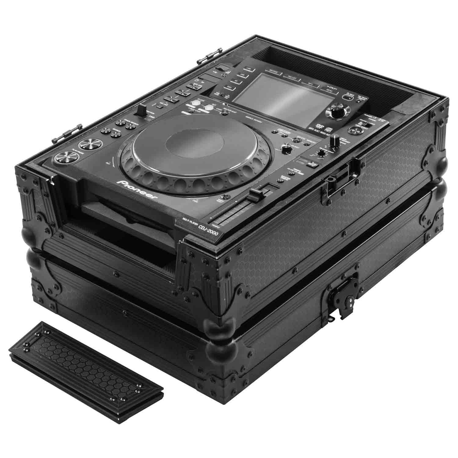 

Industrial board case that fits most DJ mixers and CDJ 12-inch multiplayers.